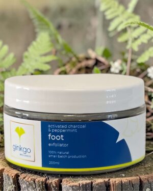 Ginkgo Wellness Shop Organic Salt Foot Exfoliator