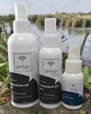 Ginkgo Wellness Shop Body and Muscle Magnesium Oil Spray – Pure Zechstein® 50ml