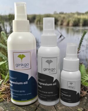 Ginkgo Wellness Shop Body and Muscle Magnesium Oil Spray – Pure Zechstein® 200ml